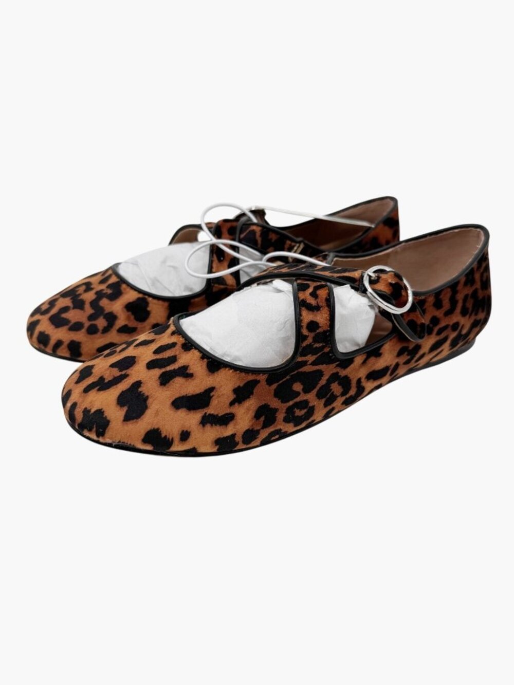 NEW A New Day Tasmin Leopard Print Flats – Light Brown - Size 8.5